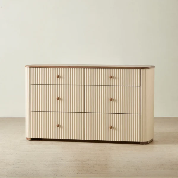 Harper Beige Kids Dresser